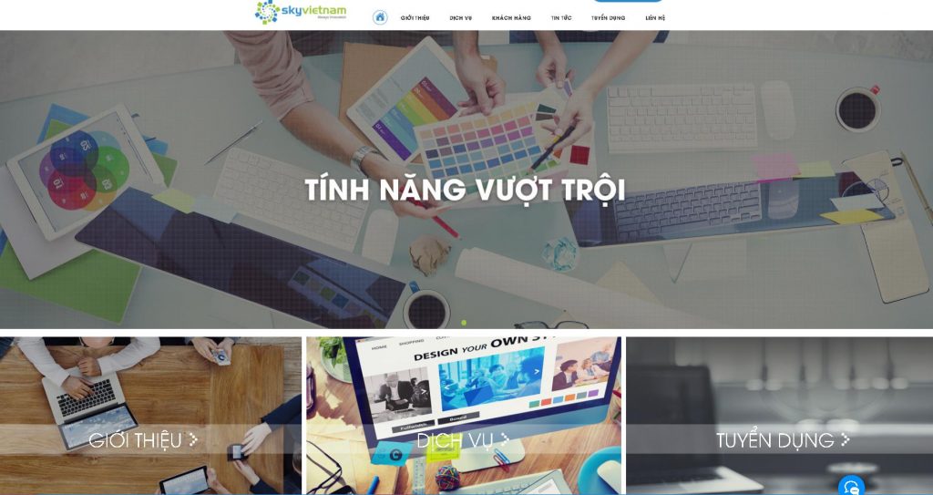 Đơn vị lập trình web bất động sản Sky Việt Nam