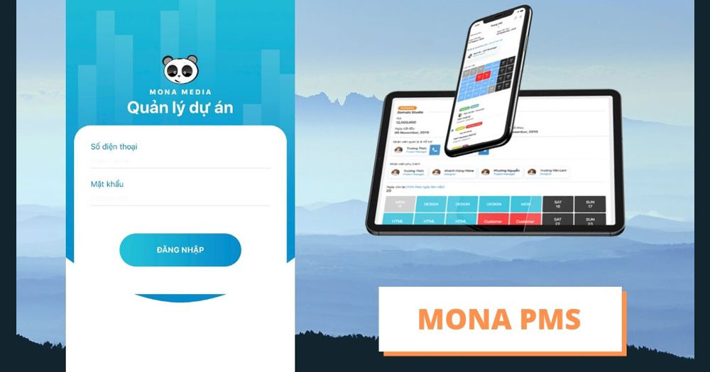 Mona PMS - Phần mềm quản lý dự án toàn diện