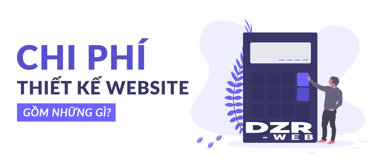 Chi phí thiết kế website.