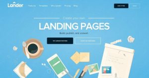 Landing pages