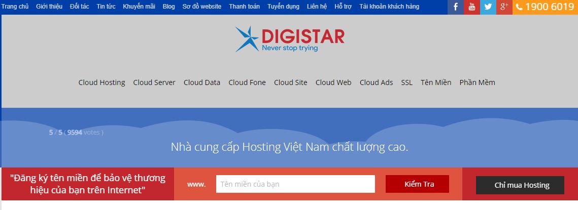 Công ty thiết kế website Digistar