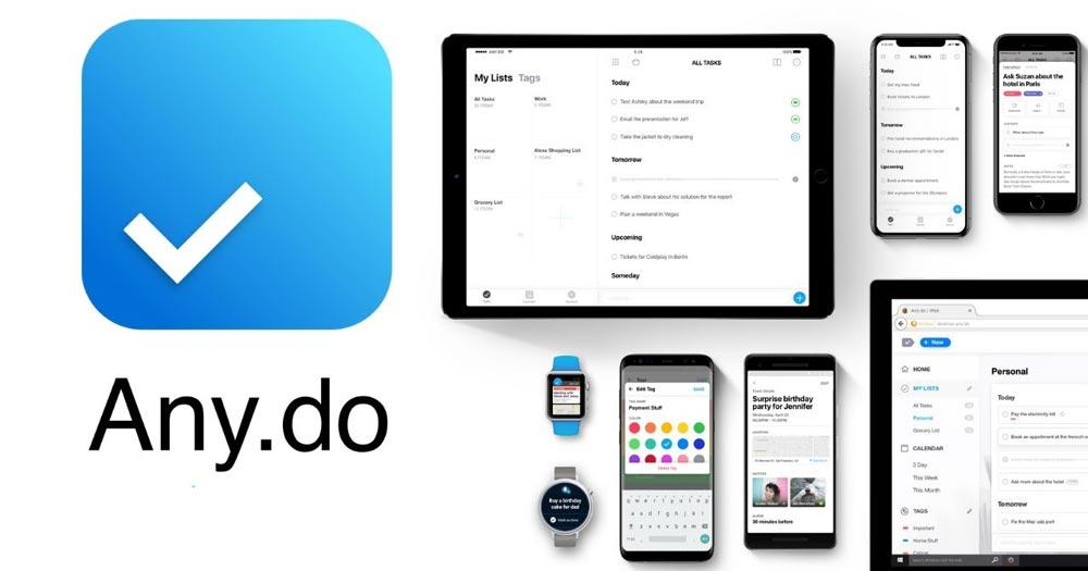 Any.do- Ứng dụng quản lý công việc