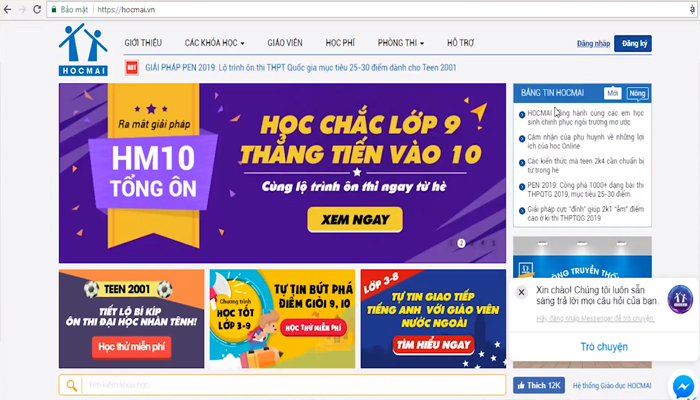 Hocmai.vn - Trang học tập online Việt Nam