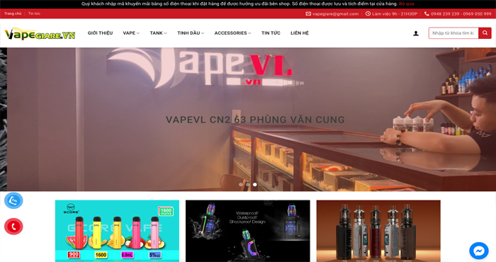 Vapevl.vn - Địa chỉ bán Pod system