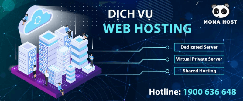 dịch vụ hosting mona media