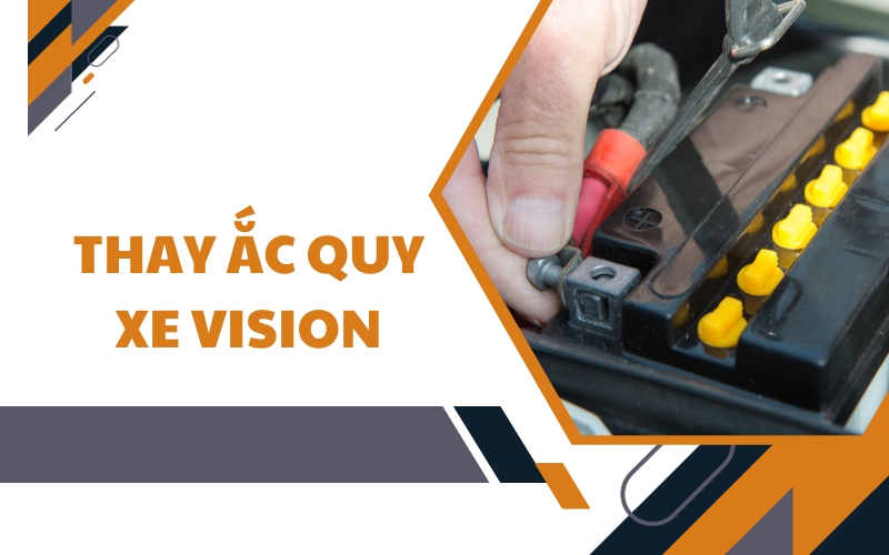 thay ắc quy xe vision