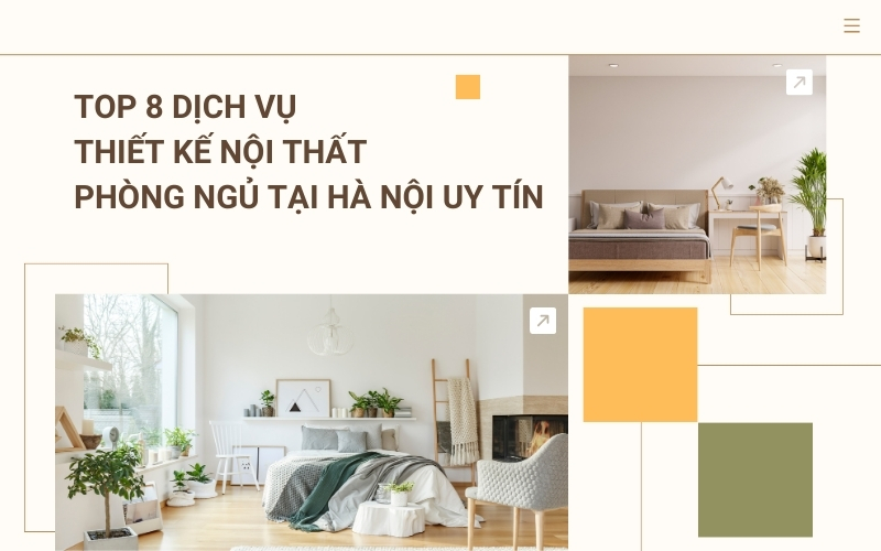 top dịch vụ thiết kế nội thất phòng ngủ tại hà nội