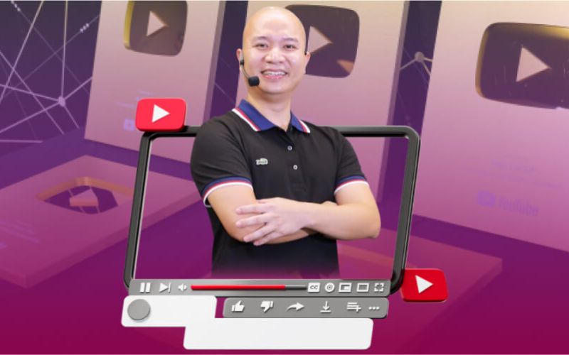 Khóa học kiếm tiền trên Youtube tại Huân Academy