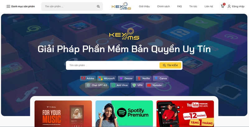 phần mềm ekeyms