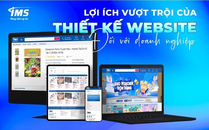 Công ty thiết kế web bất động sản uy tín IMS