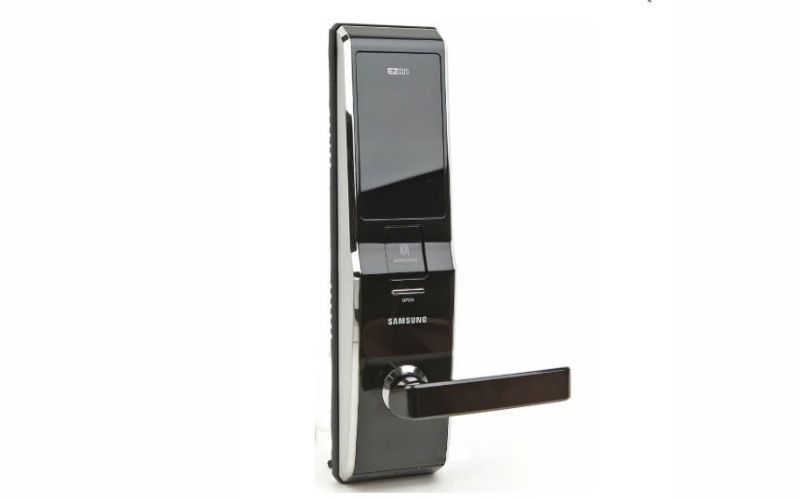 Khóa tay gạt điện tử Samsung SHS 705 FMK/EN