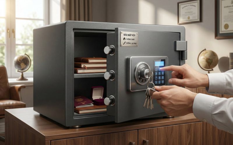 Kinh nghiệm kiểm tra chất lượng két sắt cũ