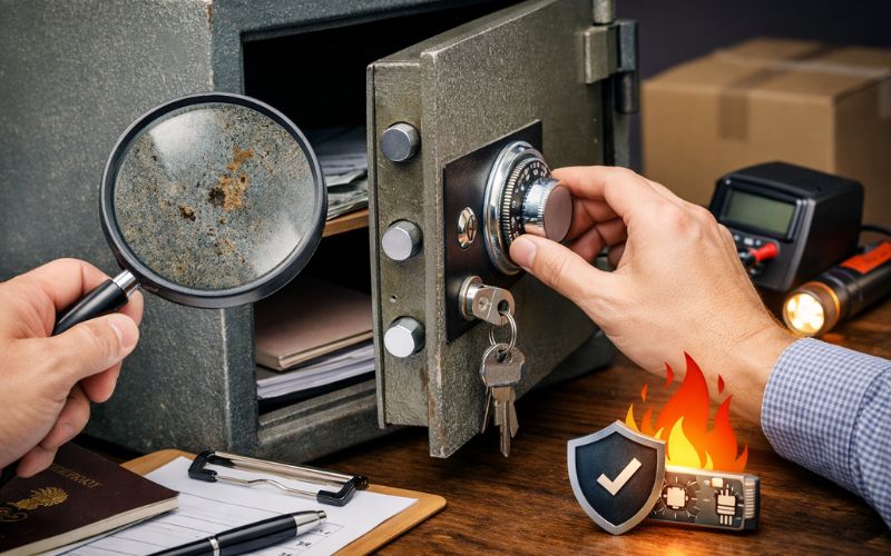 Tiêu chí chọn mua két sắt đã qua sử dụng